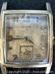 MaxSold Auction: Vintage men's art deco Elgin  watch  - Mississauga (Ontario, Canada) SELLER MANAGED Downsizing Online Auction - Summerville Court (STORAGE)