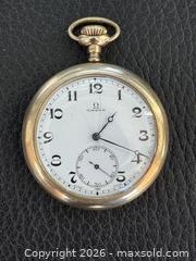 MaxSold Auction: Vintage men's Omega pocket watch  - Mississauga (Ontario, Canada) SELLER MANAGED Downsizing Online Auction - Summerville Court (STORAGE)