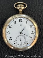 MaxSold Auction: Vintage men's Omega pocket watch  - Mississauga (Ontario, Canada) SELLER MANAGED Downsizing Online Auction - Summerville Court (STORAGE)