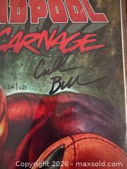 MaxSold Auction: COMIC BOOK - DEADPOOL VS CARNAGE  - Hamilton (Ontario, Canada) SELLER MANAGED Downsizing Online Auction - Picton Street East