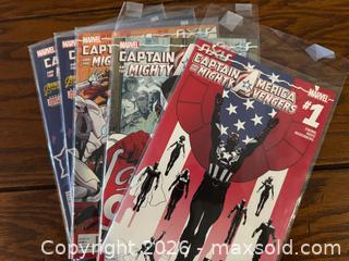 MaxSold Auction: COMIC BOOKS - CAPTAIN AMERICA LOT 1 - Hamilton (Ontario, Canada) SELLER MANAGED Downsizing Online Auction - Picton Street East