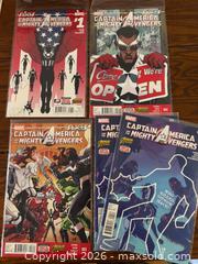 MaxSold Auction: COMIC BOOKS - CAPTAIN AMERICA LOT 1 - Hamilton (Ontario, Canada) SELLER MANAGED Downsizing Online Auction - Picton Street East