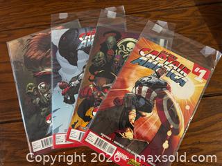 MaxSold Auction: COMIC BOOKS - CAPTAIN AMERICA LOT 2 - Hamilton (Ontario, Canada) SELLER MANAGED Downsizing Online Auction - Picton Street East