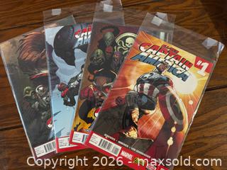 MaxSold Auction: COMIC BOOKS - CAPTAIN AMERICA LOT 2 - Hamilton (Ontario, Canada) SELLER MANAGED Downsizing Online Auction - Picton Street East