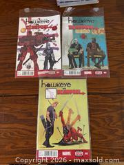 MaxSold Auction: COMIC BOOKS - HAWKEYE VS DEADPOOL - Hamilton (Ontario, Canada) SELLER MANAGED Downsizing Online Auction - Picton Street East