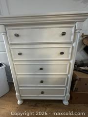 MaxSold Auction: TALL WHITE DRESSER - Hamilton (Ontario, Canada) SELLER MANAGED Downsizing Online Auction - Picton Street East