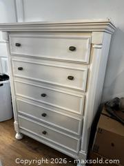 MaxSold Auction: TALL WHITE DRESSER - Hamilton (Ontario, Canada) SELLER MANAGED Downsizing Online Auction - Picton Street East