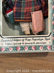 MaxSold Auction: VINTAGE VANESSA PORCELAIN DOLL WITH ORIGINAL BOX 1 - Hamilton (Ontario, Canada) SELLER MANAGED Downsizing Online Auction - Picton Street East
