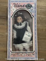 MaxSold Auction: VINTAGE VANESSA PORCELAIN DOLL WITH ORIGINAL BOX 2 - Hamilton (Ontario, Canada) SELLER MANAGED Downsizing Online Auction - Picton Street East