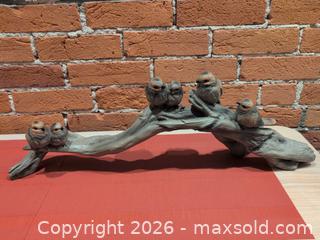 MaxSold Auction: Large Home Decor - Birds on Branch Decorative Sculpture - Kingston (Ontario, Canada) SELLER MANAGED Downsizing Online Auction - Sydenham Street