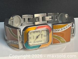 MaxSold Auction: GENEVA PLATINUM Women's Watch Multi-Color Bracelet - Campbell (California, USA) PARTNER MANAGED Estate Sale Online Auction -  Dell Avenue