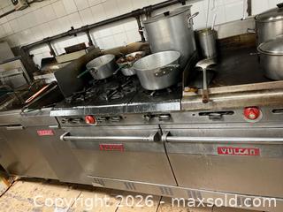 MaxSold Auction: Commercial Gas Range Stove, Multiple Open Burners, Oven Below - Quinte West (Trenton) (Ontario, Canada) SELLER MANAGED Moving Online Auction - Front Street