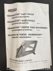 MaxSold Auction: Fletcher Framemaster Point Driver / Staple Tool (Manual) - Toronto (Ontario, Canada) SELLER MANAGED Estate Sale Online Auction - Glenthorne Drive