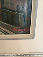 MaxSold Auction: Framed oil painting / no glass ; cathedral  - Toronto (Ontario, Canada) SELLER MANAGED Estate Sale Online Auction - Glenthorne Drive