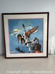 MaxSold Auction: Framed Print — Indigenous American / Indigenous Imagery - Toronto (Ontario, Canada) SELLER MANAGED Estate Sale Online Auction - Glenthorne Drive