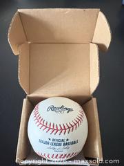 MaxSold Auction: Rawlings Signed Baseball — Jose Bautista - Toronto (Ontario, Canada) SELLER MANAGED Estate Sale Online Auction - Glenthorne Drive