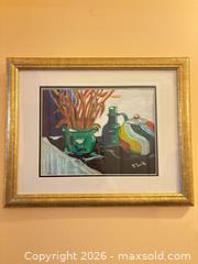 MaxSold Auction: Still life (set of 2) gold frame  - Toronto (Ontario, Canada) SELLER MANAGED Estate Sale Online Auction - Glenthorne Drive