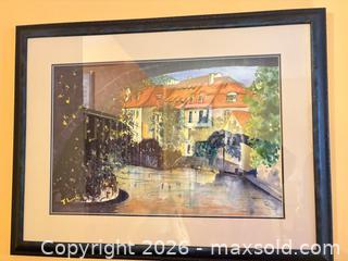 MaxSold Auction: Under the Arch - watercolour - Toronto (Ontario, Canada) SELLER MANAGED Estate Sale Online Auction - Glenthorne Drive