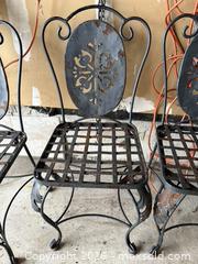 MaxSold Auction: Wrought Iron table and chairs (4) - Toronto (Ontario, Canada) SELLER MANAGED Estate Sale Online Auction - Glenthorne Drive