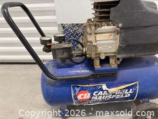 MaxSold Auction: Air compressor  - Toronto (Ontario, Canada) SELLER MANAGED Downsizing Online Auction - Jane Street