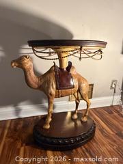 MaxSold Auction: Camel coffe table  - Toronto (Ontario, Canada) SELLER MANAGED Downsizing Online Auction - Jane Street