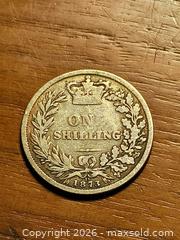 MaxSold Auction: 1873 Toned Shilling .925 Sterling  - Kingston (Ontario, Canada) SELLER MANAGED Downsizing Online Auction - Railway Street