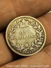 MaxSold Auction: 1873 Toned Shilling .925 Sterling  - Kingston (Ontario, Canada) SELLER MANAGED Downsizing Online Auction - Railway Street