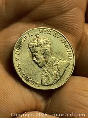 MaxSold Auction: 1922 5 cent Coin Canada higher grade 5 cent  - Kingston (Ontario, Canada) SELLER MANAGED Downsizing Online Auction - Railway Street