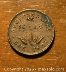 MaxSold Auction: 1942 1 Cent Newfoundland  - Kingston (Ontario, Canada) SELLER MANAGED Downsizing Online Auction - Railway Street