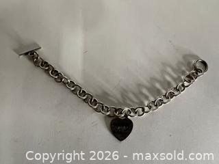 MaxSold Auction: Tiffany and Co VINTAGE Classic Bracelet -30G 925 Silver - Shrewsbury (Massachusetts, USA) SELLER MANAGED Reseller Online Auction - Memorial Drive