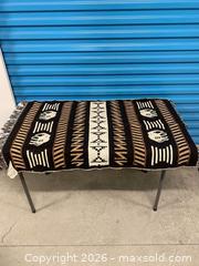 MaxSold Auction: Handwoven Cotton Throw Blanket 30x50” - Vancouver (British Columbia, Canada) SELLER MANAGED Reseller Online Auction - East 7th Avenue (STORAGE)