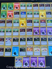 MaxSold Auction: Lot of 130 Vintage Pokémon Cards (1999–2000) – Base/Jungle/Fossil Era Trainers & Energy - Vancouver (British Columbia, Canada) SELLER MANAGED Reseller Online Auction - East 7th Avenue (STORAGE)