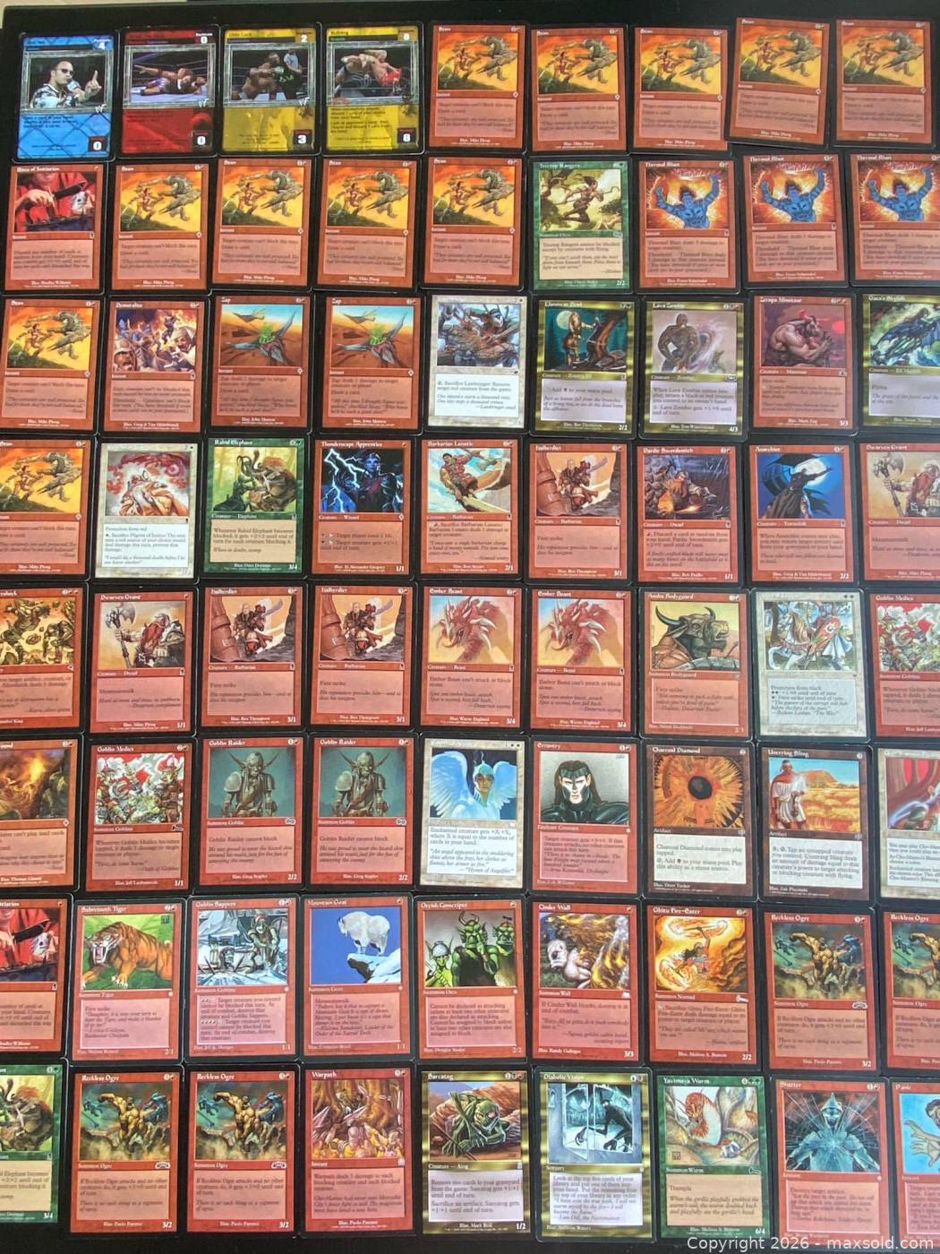 magic the gathering assorted card lot 200 mtg trading cards 200ct Magic the Gathering Card Lot main image 1