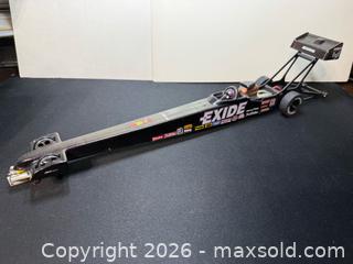 MaxSold Auction: 1/24 Scale Drag Slot Car Exide Dragster - Le Roy (New York, USA) SELLER MANAGED Estate Sale Online Auction - Wescott Road