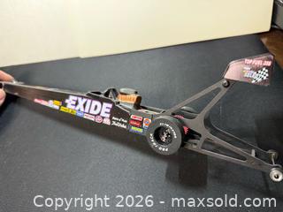 MaxSold Auction: 1/24 Scale Drag Slot Car Exide Dragster - Le Roy (New York, USA) SELLER MANAGED Estate Sale Online Auction - Wescott Road