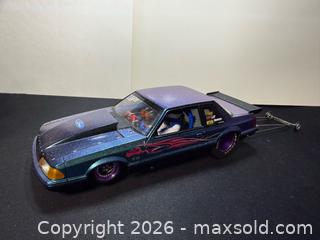 MaxSold Auction: 1/24 Scale Drag Slot Car Ford Mustang 5.0 Dragster - Le Roy (New York, USA) SELLER MANAGED Estate Sale Online Auction - Wescott Road