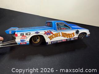 MaxSold Auction: 1/24 Scale Drag Slot Car Rebel Rouser Dragster - Le Roy (New York, USA) SELLER MANAGED Estate Sale Online Auction - Wescott Road