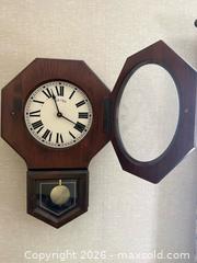 MaxSold Auction: Bulova Wall Clock - Le Roy (New York, USA) SELLER MANAGED Estate Sale Online Auction - Wescott Road