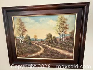 MaxSold Auction: ORIGINAL OIL PAINTING - Le Roy (New York, USA) SELLER MANAGED Estate Sale Online Auction - Wescott Road