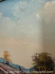 MaxSold Auction: ORIGINAL OIL PAINTING - Le Roy (New York, USA) SELLER MANAGED Estate Sale Online Auction - Wescott Road