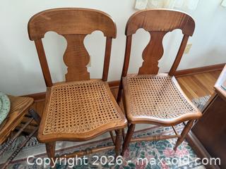 MaxSold Auction: PAIR of Vintage Chairs - Le Roy (New York, USA) SELLER MANAGED Estate Sale Online Auction - Wescott Road