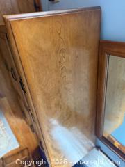 MaxSold Auction: Solid Wood Dresser w/ Mirror - Le Roy (New York, USA) SELLER MANAGED Estate Sale Online Auction - Wescott Road