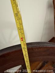 MaxSold Auction: VINTAGE ANTIQUE WOODEN SPINNING WHEEL - Le Roy (New York, USA) SELLER MANAGED Estate Sale Online Auction - Wescott Road