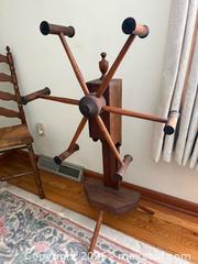 MaxSold Auction: Vntage Antique Primitive Yarn Winder - Le Roy (New York, USA) SELLER MANAGED Estate Sale Online Auction - Wescott Road