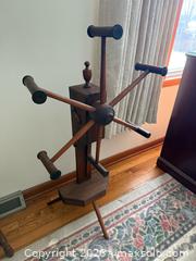 MaxSold Auction: Vntage Antique Primitive Yarn Winder - Le Roy (New York, USA) SELLER MANAGED Estate Sale Online Auction - Wescott Road