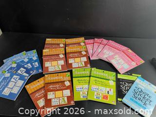 MaxSold Auction: Assorted Alphabet & Quote Scrapbook Sticker Packs (19 packs) - Ottawa (Ontario, Canada) SELLER MANAGED Downsizing Online Auction - Regiment Avenue