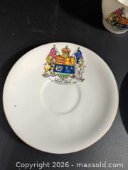 MaxSold Auction: Aynsley Bone China Teacup & Saucer - Diamond Jubilee Crest - Ottawa (Ontario, Canada) SELLER MANAGED Downsizing Online Auction - Regiment Avenue