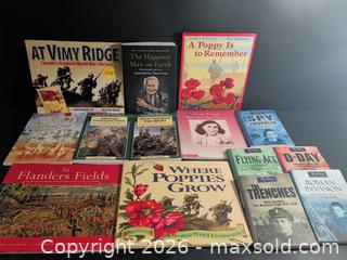 MaxSold Auction: Books Collection: History, Military & Biographies (14 pcs) - Ottawa (Ontario, Canada) SELLER MANAGED Downsizing Online Auction - Regiment Avenue
