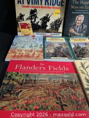 MaxSold Auction: Books Collection: History, Military & Biographies (14 pcs) - Ottawa (Ontario, Canada) SELLER MANAGED Downsizing Online Auction - Regiment Avenue