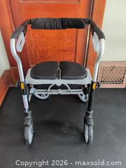 MaxSold Auction: Evolution Xpresso Lite Regular C Rollator with Seat - Ottawa (Ontario, Canada) SELLER MANAGED Downsizing Online Auction - Regiment Avenue
